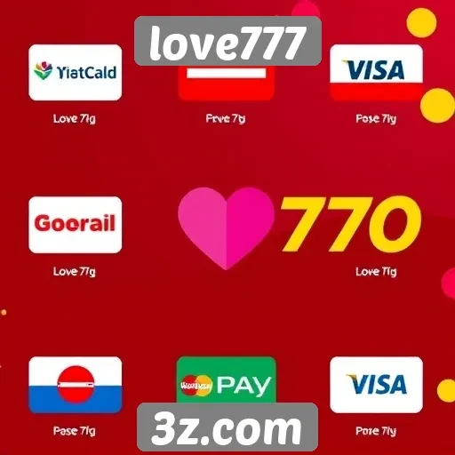 Exploração das opções de pagamento disponíveis no love777