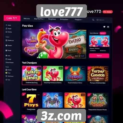 Interface e experiência do usuário no love777